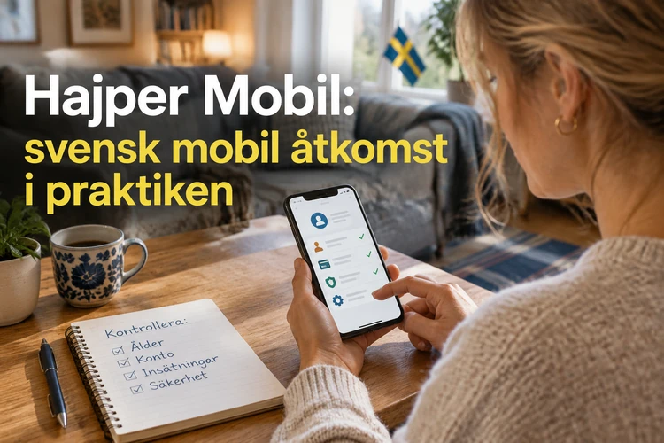 Hajper Mobil: svensk mobil åtkomst i praktiken