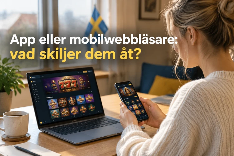 App eller mobilwebbläsare: vad skiljer dem åt?