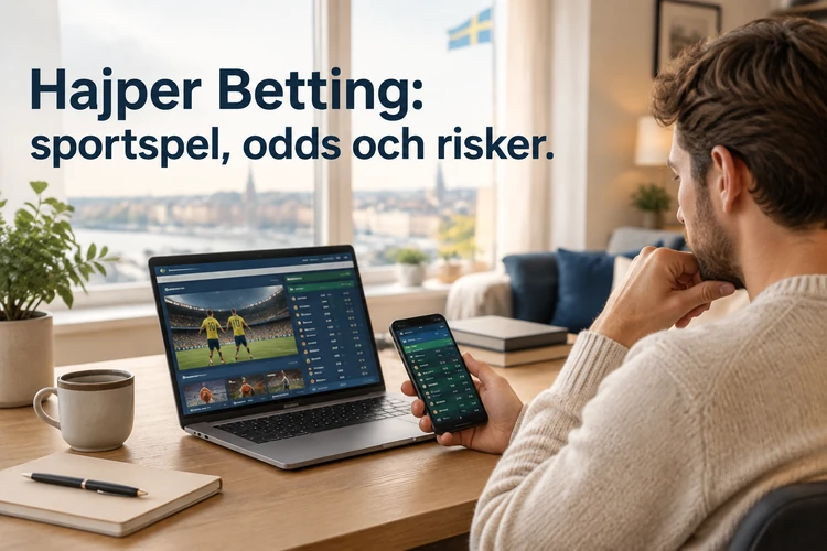 Hajper Betting: förstå sportspel, odds, bonusar och risker