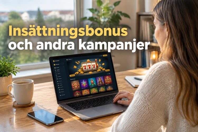 Insättningsbonus och andra kampanjer