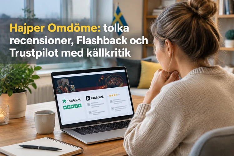 Hajper Omdöme: tolka recensioner, Flashback och Trustpilot med källkritik