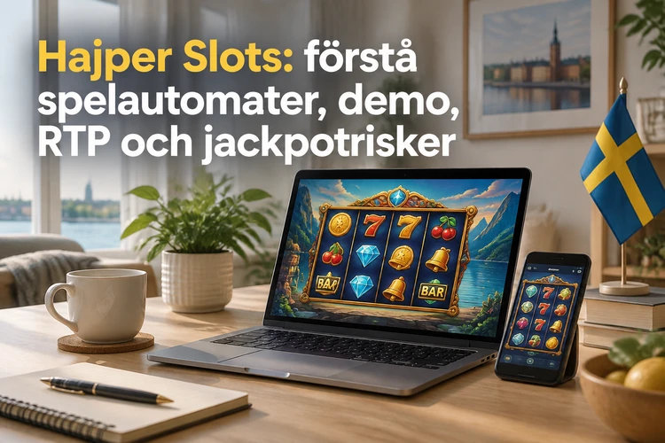 Hajper Slots: förstå spelautomater, demo, RTP och jackpotrisker