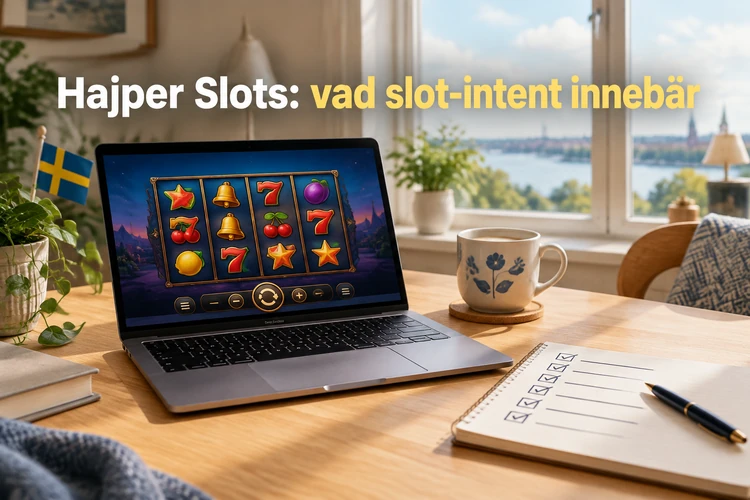 Hajper Slots: vad slot-intent innebär