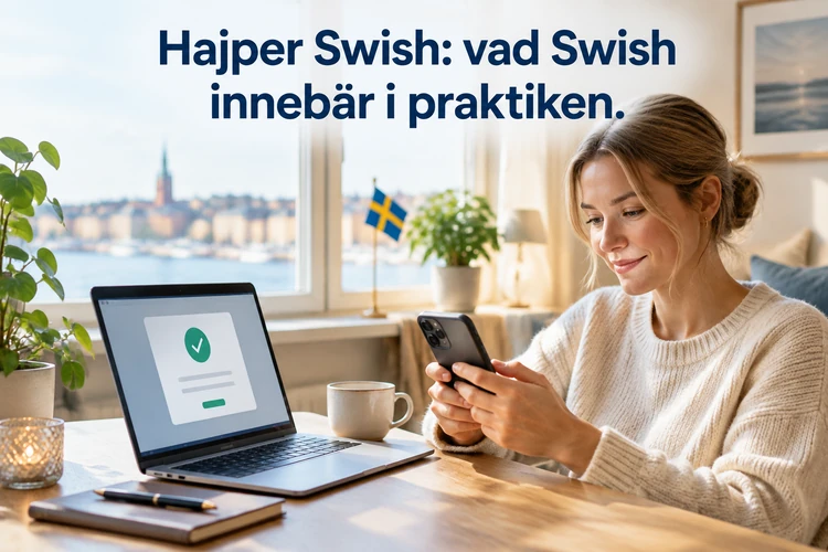 Hajper Swish: vad Swish innebär i praktiken